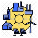 Smart Grid  Icon