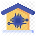 Smart Home Technology Internet Icon