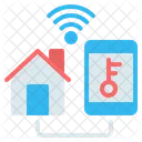 Smarthome Zuhause Haus Symbol