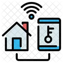 Smarthome Zuhause Haus Symbol