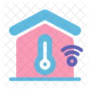 Thermometer Steuerung Smarthome Symbol