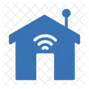 Smarthome Haus Internet Symbol