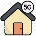 Smart Home 5 G Zuhause Symbol