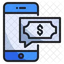 Smartphone Notification Money Icon