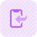 Smartphone Forward Mobile Forward Data Transfer Icon