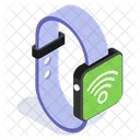 Smartwatch WLAN Konnektivitat Symbol