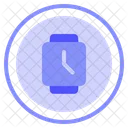 Smartwatch Clock Display Icon