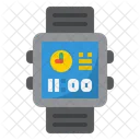 Smartwatch Digital Clock Icon