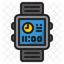 Smartwatch Digital Clock Icon