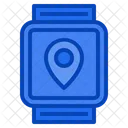 Smartwatch Smart Watch Location Clock Icon