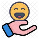 Smile Hand Emoticon Hand Emoji アイコン