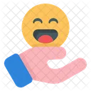 Smile Hand Emoticon Emoji Hand アイコン