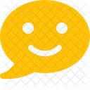 Smiley Chat Message Icon