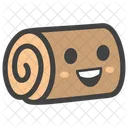 Smiley De Troncos De Madera Emoji Emoticono Icono