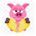 Pigs Stickers Cute Swine Cute Hog Icon