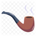 Tobacco Pipe Smoking Pipe Retro Smoking アイコン