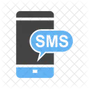 SMS Notificacao Celular Ícone