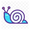 Snail Mollusc Sluggish Icon