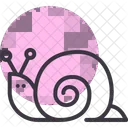 Snail Shell Sluggish Icon