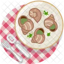 France Snails Lunch Icon