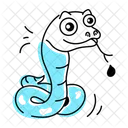 Poisonous Snakes Wild Snakes Snake Doodle Icon