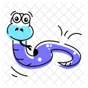 Poisonous Snakes Wild Snakes Snake Doodle Icon