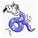 Poisonous Snakes Wild Snakes Snake Doodle Icon