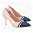 Flat Style Icon Of A Colourful Shoe Icon