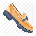 Flat Style Icon Of A Colourful Shoe アイコン