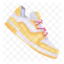 Flat Style Icon Of A Colourful Shoe アイコン