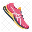 Flat Style Icon Of A Colourful Shoe アイコン