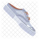 Flat Style Icon Of A Colourful Shoe アイコン