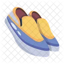 Flat Style Icon Of A Colourful Shoe アイコン