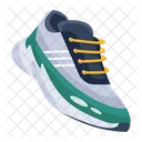 Flat Style Icon Of A Colourful Shoe アイコン