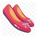 Flat Style Icon Of A Colourful Shoe Icon