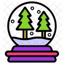 Christmas Globe Snow Globe Snowball Icon