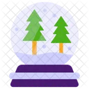 Christmas Globe Snow Globe Snowball Icon