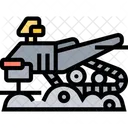 Snowmobile Vehicle Snow Vehicle Ski Vehicle Icon