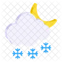 Snowy Night  Icon