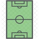 Soccer Football Field Icon