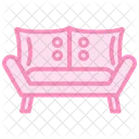 Sofa Color Outline Icon アイコン