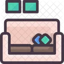 Sofa Couch Furniture Icon