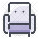 Sofa Armchair Belongings Icon