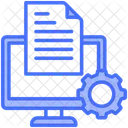 Software Information System Machine Learning Icône