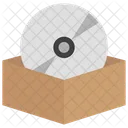 Cd Box Dvd Disk Icon