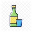 Soju Bottle Drink Icon