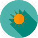 Sol Brillo Solar Icono