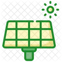 Solar Panel Ecology Nature Icon