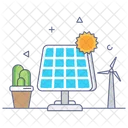 Solar Panel  アイコン