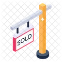 Sold Sign  Icon